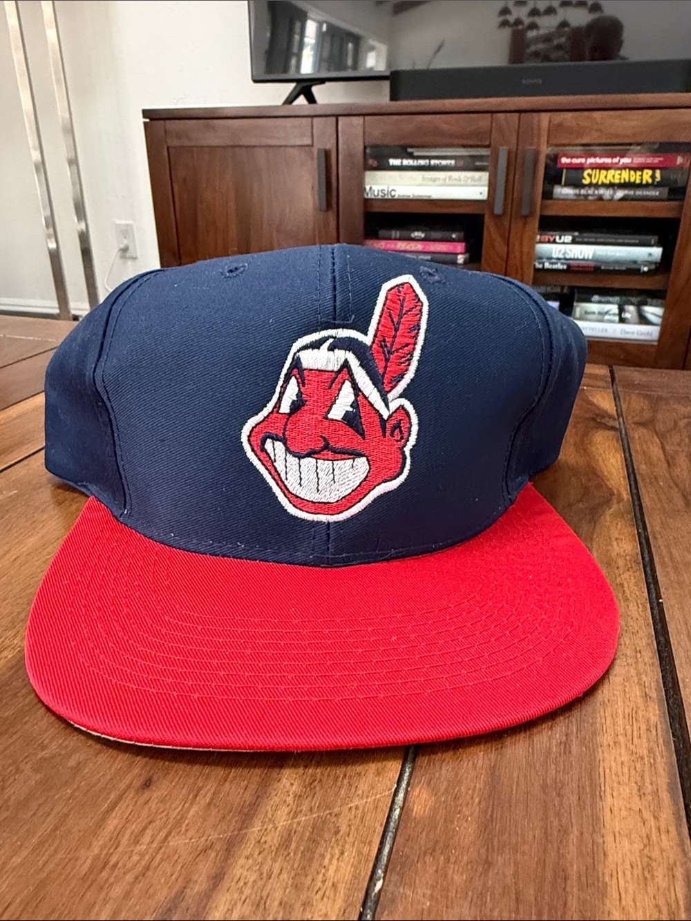 Cleveland Indians Chief  adjustable baseball cap. New with tags. Official merch